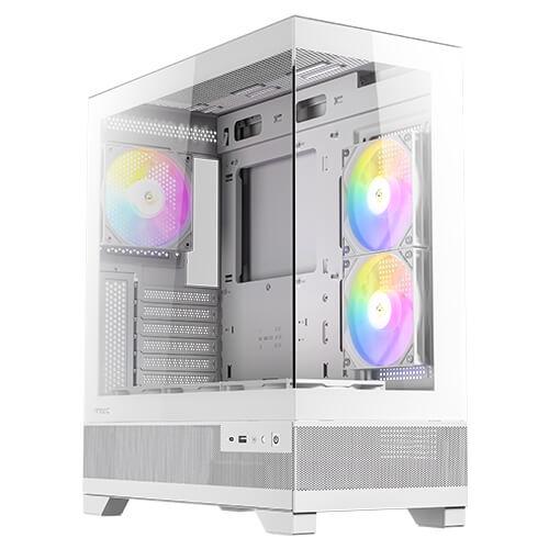 [Latest product] ANTEC CX700 RGB ELITE White white column-free panoramic ATX Case 