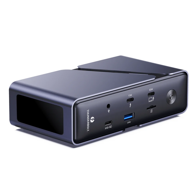 Minisforum TB4-01 w/ Wi-Fi - Thunderbolt 4 12-in-1 Docking Station (DK-TB401DS)