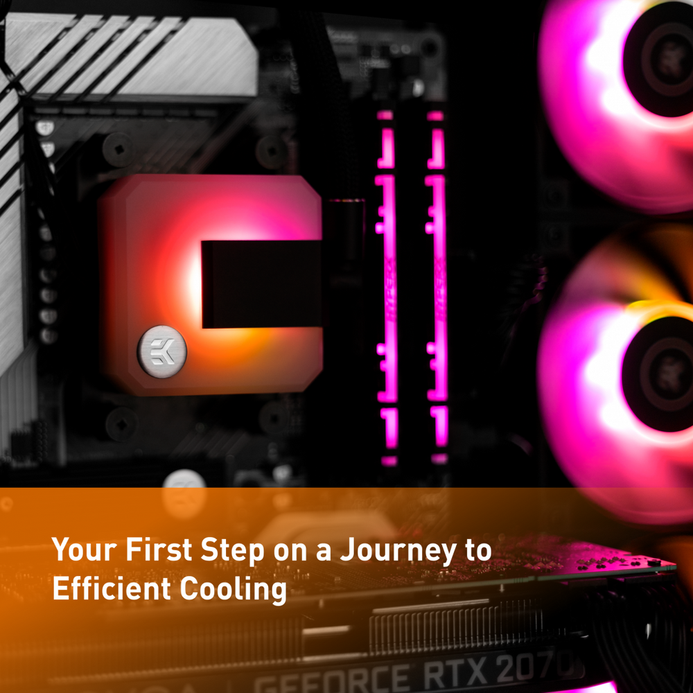 EKWB EK-AIO 240 D-RGB-V2 Black CPU Liquid Cooler EKWB EK-AIO 240 D-RGB-V2 Black CPU Liquid Cooler
