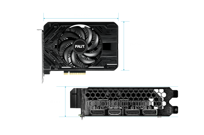 グラフィックボード・グラボ・ビデオカード NVIDIA GeForce RTX 4060 8GB STORMX PALIT Palit GeForce RTX 4060 StormX 8GB GDDR6 (NE64060019P11070F