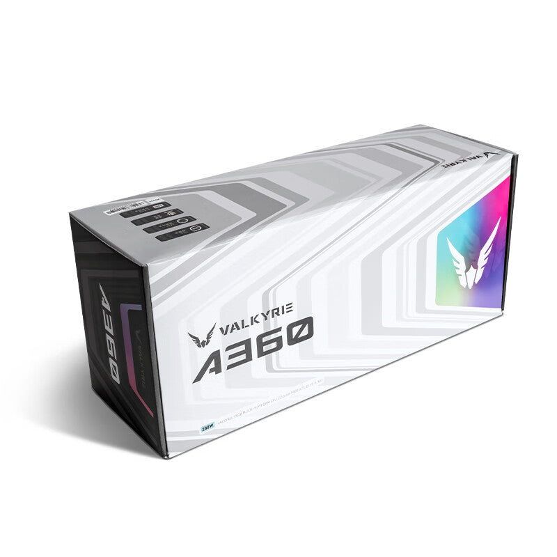 VALKYRIE A360 WHITE 白色 ARGB 360mm Liquid CPU Cooler