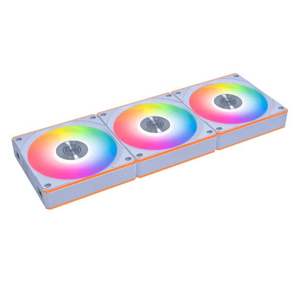 LIAN LI UNI FAN CL Wireless 120mm (3 in 1) Case Fan - WHITE (12CL1W3W)