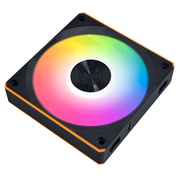 LIAN LI UNI FAN CL Wireless Reverse Blade 反葉 120mm (3 in 1) Case Fan - BLACK (12RCL1W3B)