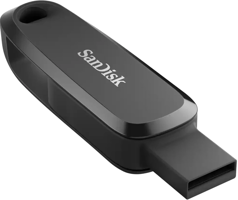 SanDisk Phone Drive 64GB Black (Type-C+A) Dual Flash Drive USB 3.2 GEN1 100MB/s SDDDC6-064G-G46 772-4671 