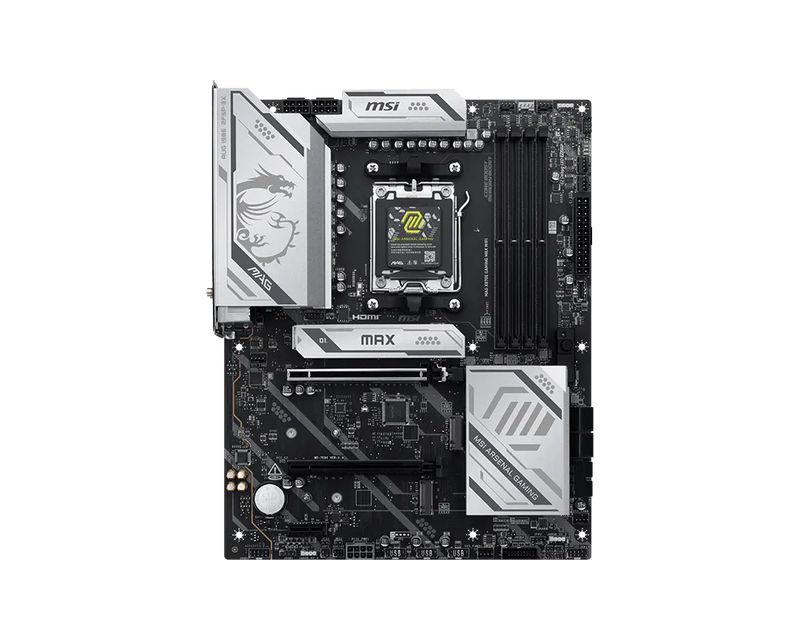 MSI MAG X870E GAMING MAX WIFI DDR5,Socket AM5 ATX Motherboard (MB-RX87