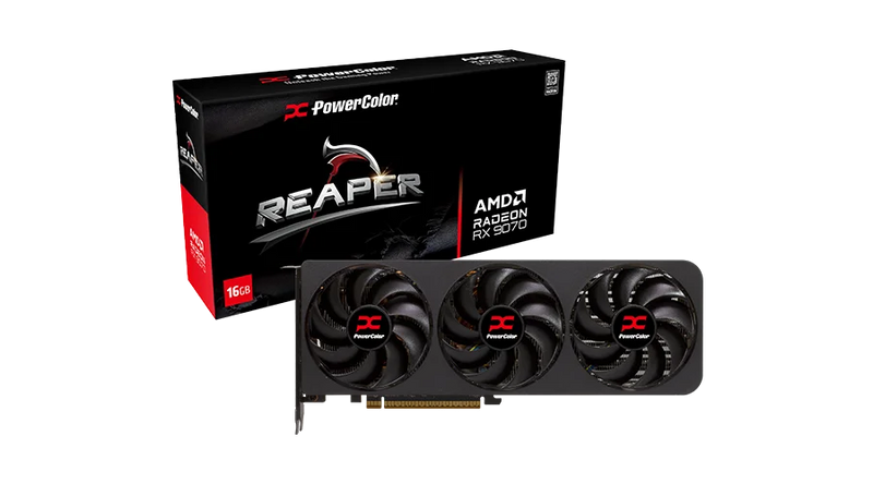 POWERCOLOR Radeon RX 9070 REAPER 16GB GDDR6