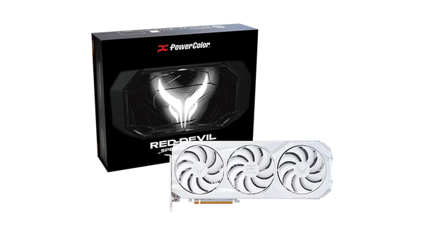 (預訂) POWERCOLOR Radeon RX 9070 XT RED DEVIL SPECTRAL WHITE 16GB GDDR6 (RX9070XT-RED-DEVIL-SPECTRAL-WHITE-16GD6)