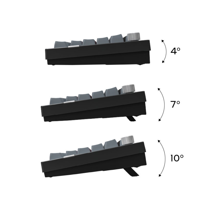 MONTECH MKey PRO 75% Dark City Wireless Keyboard-Brown Switch MO-KB-MKPRO75-WRL-DARK-BROWN 