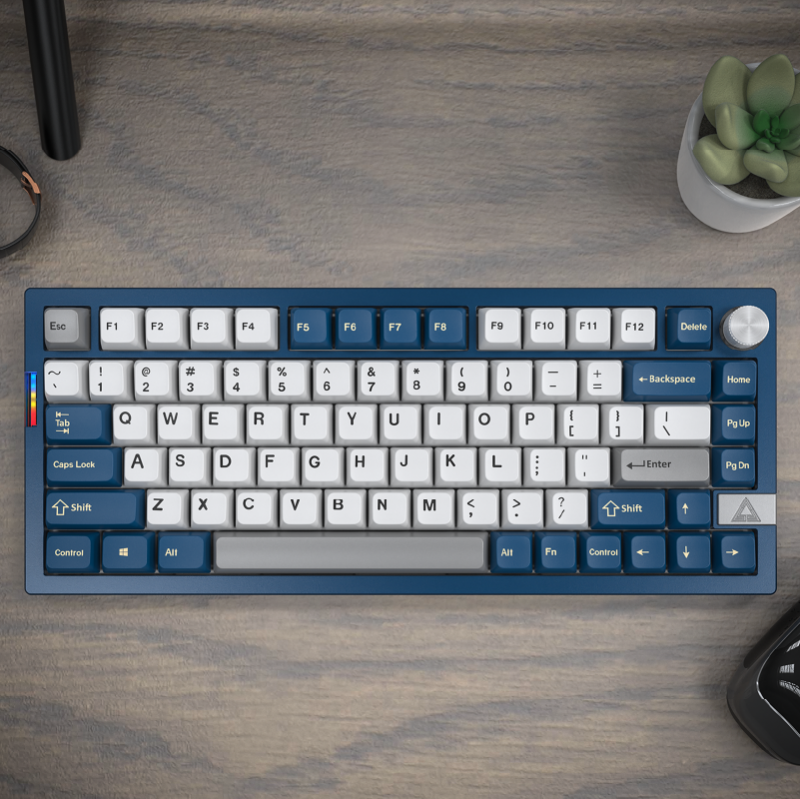 MONTECH MKey PRO 75% Freedom City Wireless Keyboard-Yellow Switch MO-KB-MKPRO75-WRL-FREE-YEL 