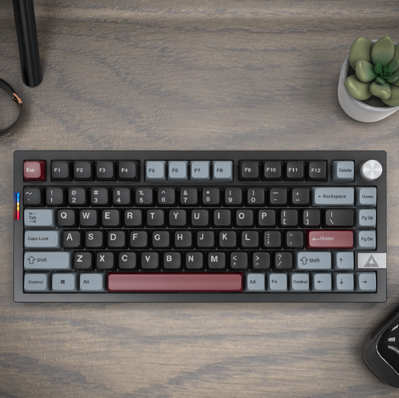 MONTECH MKey PRO 75% Dark City Wireless Keyboard-Brown Switch MO-KB-MKPRO75-WRL-DARK-BROWN 