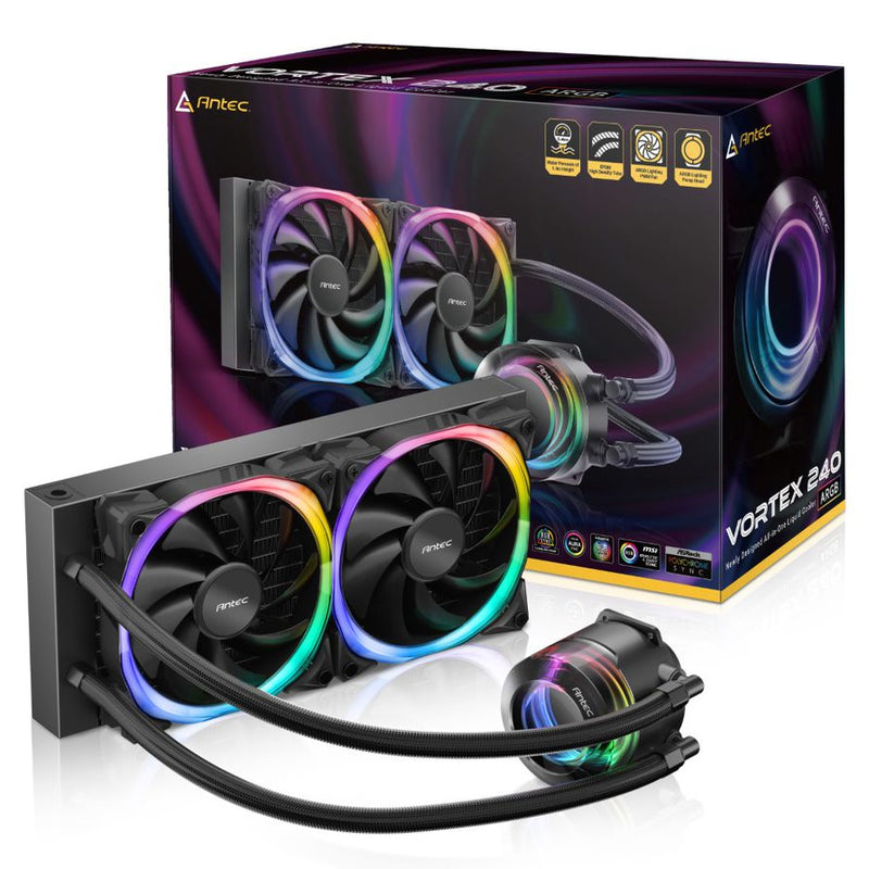 ANTEC VORTEX 240 ARGB 240mm Liquid CPU Cooler