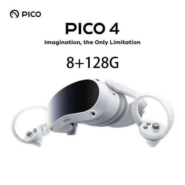 PICO 4 一體式VR頭戴式裝置 128GB 國際版 支援Virtual Desktop (1 Year)