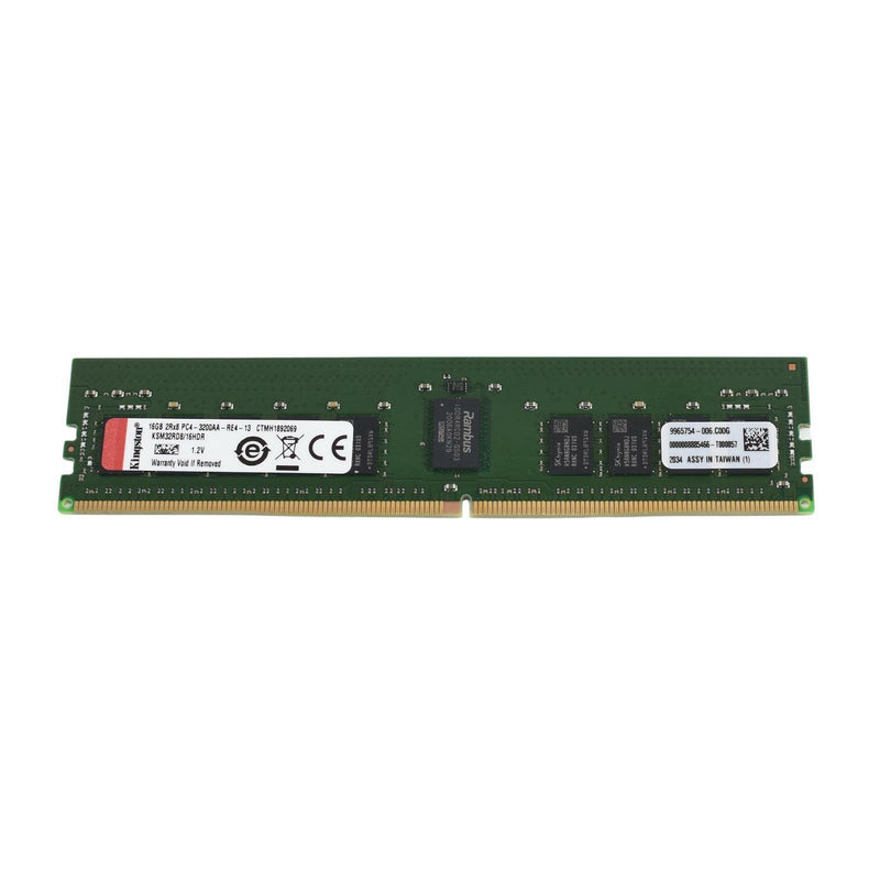 Kingston 16GB (1x16GB) KSM32RD8/16HDR DDR4 3200MT/s ECC Registered DIMM CL22 2RX8 1.2V 288-pin 8Gbit Hynix D Rambus