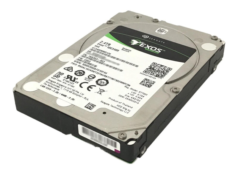 Seagate 2.4TB Exos 10E2400 ST2400MM0129 Enterprise 2.5" SAS 12Gb/s 10000rpm 256MB Cache HDD