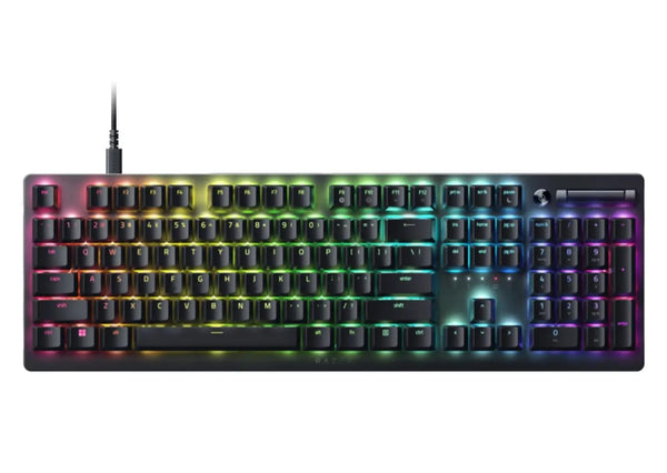 Razer DeathStalker V2 Clicky Optical Switch RGB (Audio Purple Switch) Optical Gaming Keyboard RZ03-04501800-R3M1 