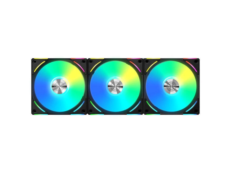 LIAN LI UNI Fan AL120 V2 RGB 3 x Fan Kit (三隻裝) 12cm Case Fan UF-AL120V2-3B