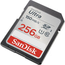 SanDisk 256GB Ultra SD Card (CL10 UHS-I Full HD 150MB/s) SDSDUNC-256-GN6IN 772-4566
