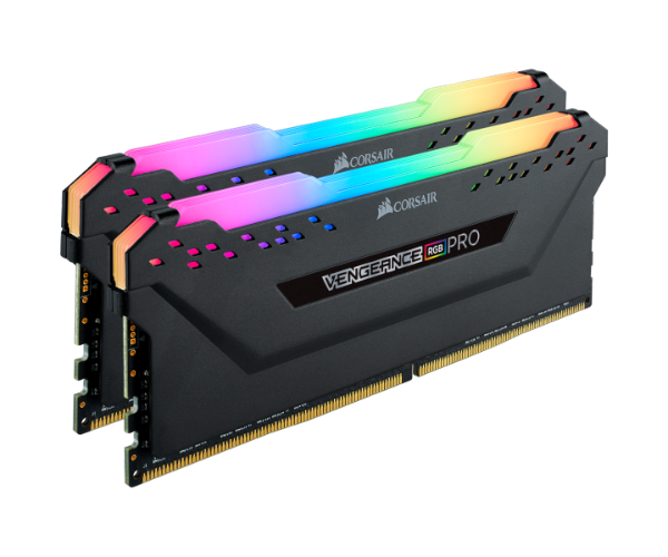 CORSAIR 32GB Kit (2x16GB) VENGEANCE RGB PRO CMW32GX4M2D3600C18 DDR4 3600MHz Memory 