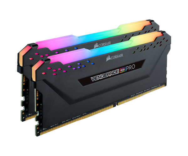 CORSAIR 32GB Kit (2x16GB) VENGEANCE RGB PRO CMW32GX4M2D3600C18 DDR4 3600MHz Memory