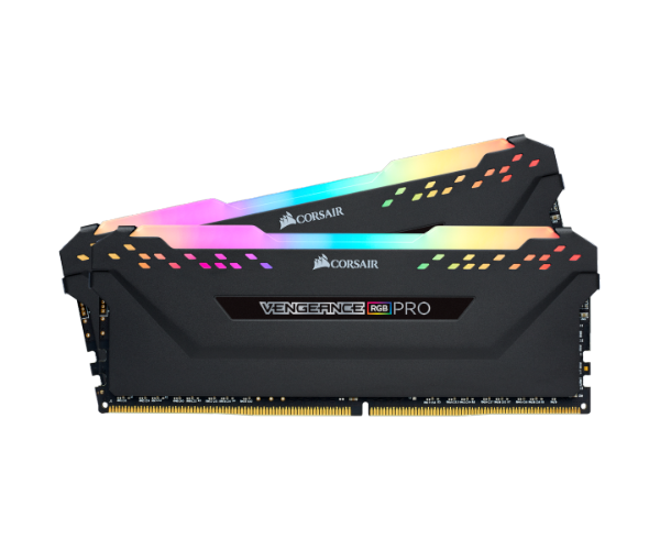 CORSAIR 32GB Kit (2x16GB) VENGEANCE RGB PRO CMW32GX4M2D3600C18 DDR4 3600MHz Memory