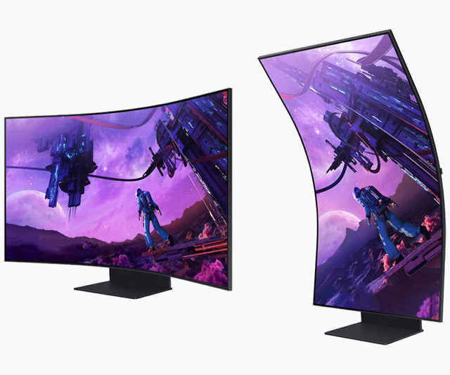 Samsung 55" Odyssey Ark LS55CG970NCXXK 165Hz 4K UHD Mini-LED (16:9) 曲面電競顯示器(HDMI2.1)