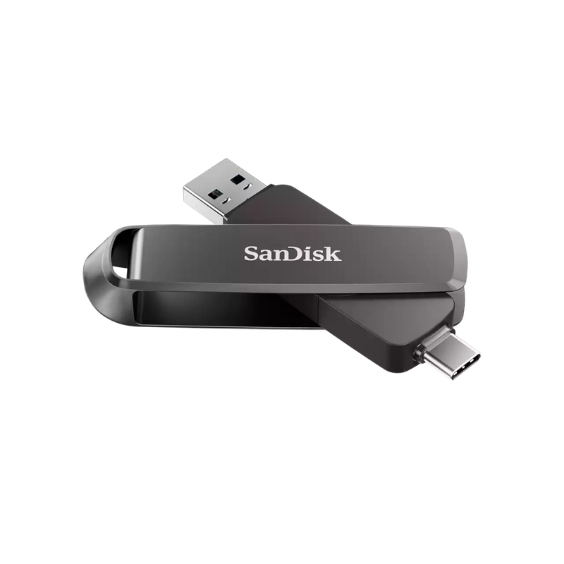 SanDisk 2TB E1 Extreme Pro Dual (Type-C / Type-A) USB 3.2 Gen 2 Solid State Flash Drive (SDDDE1-2T00-G46)
