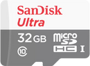 SanDisk 32GB Ultra microSD (CL10 UHS-I Full HD 100MB/s) SDSQUNR-32G-GN3MN 772-4368