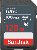 SanDisk 128GB Ultra SD Card (CL10 UHS-I Full HD 100MB/s) SDSDUNR-128G-GN3IN 772-4387