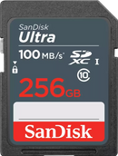 SanDisk 256GB Ultra SD Card (CL10 UHS-I Full HD 100MB/s) SDSDUNR-256G-GN3IN 772-4415