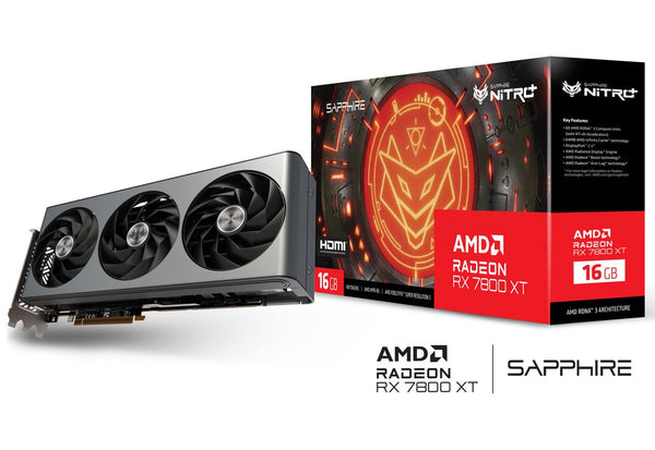 SAPPhIRE NITRO+ AMD Radeon™ RX 7800 XT GAMING OC 16GB GDDR6 RX7800XT-NITRO+16GD6OC