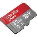 SanDisk 32GB Ultra microSD (CL10 UHS-I A1 Full HD 120MB/s) SDSQUA4-032G-GN6MN 772-4377
