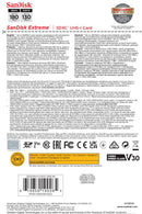 SanDisk 512GB Extreme SD Card (CL10 V30 UHS-I U3 4K UHD 180MB/s) SDSDXVV-512G-GNCIN 772-4593