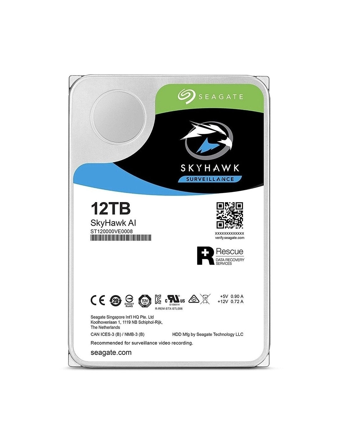 Seagate SKYHAWK security surveillance hard drive