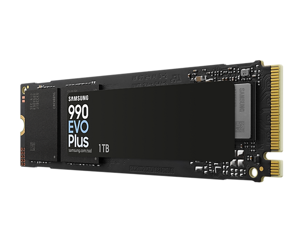 Samsung 1TB 990 EVO Plus MZ-V9S1T0BW M.2 2280 PCIe 4.0 x4 / 5.0 x2 NVM