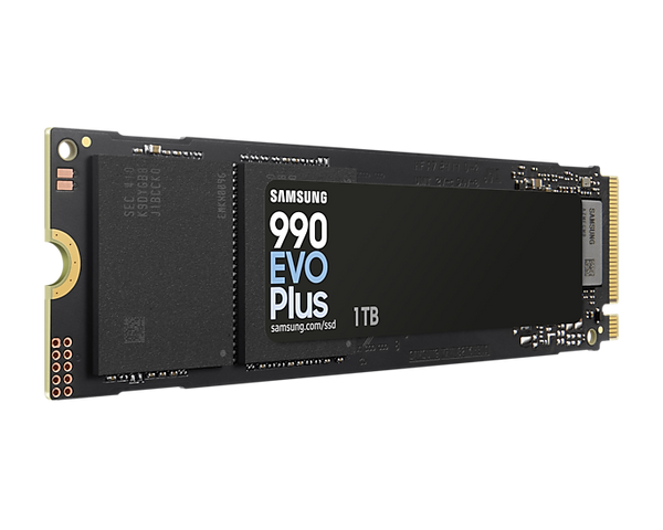 Samsung 1TB 990 EVO Plus MZ-V9S1T0BW M.2 2280 PCIe 4.0 x4 / 5.0 x2 NVM