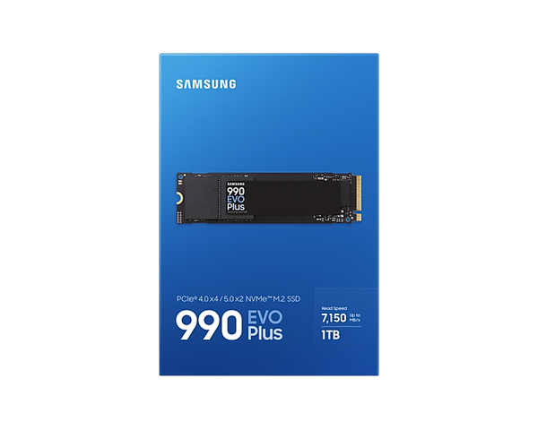 Samsung 1TB 990 EVO Plus MZ-V9S1T0BW M.2 2280 PCIe 4.0 x4 Samsung 1TB 990 EVO Plus MZ-V9S1T0BW M.2 2280 PCIe 4.0 x4