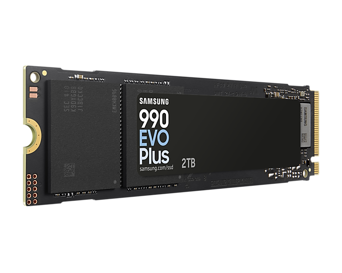 Samsung 2TB 990 EVO Plus MZ-V9S2T0BW M.2 2280 PCIe 4.0 x4 / 5.0 x2 NVMe 2.0 SSD