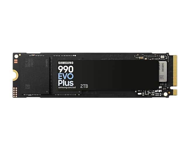 Samsung 2TB 990 EVO Plus MZ-V9S2T0BW M.2 2280 PCIe 4.0 x4 / 5.0 x2 NVMe 2.0 SSD