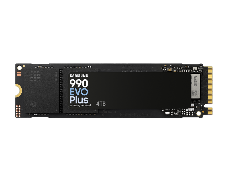 Samsung 4TB 990 EVO Plus MZ-V9S4T0BW M.2 2280 PCIe 4.0 x4 / 5.0 x2 NVMe 2.0 SSD