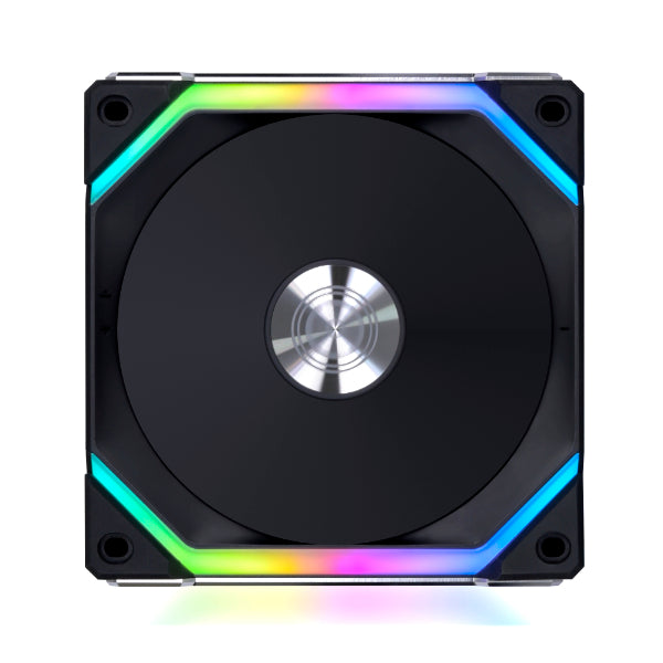 LIAN LI UNI FAN SL120 V2 RGB 黑色 12CM Case Fan (UF-SL120V2-1B)