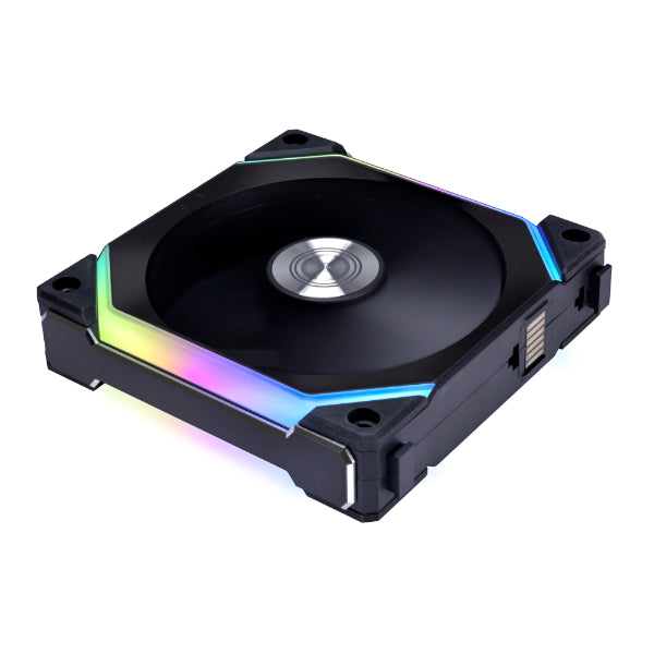 LIAN LI UNI FAN SL120 V2 RGB 黑色 12CM Case Fan (UF-SL120V2-1B)