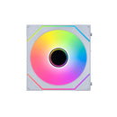 LIAN LI UNI FAN SL-INF Wireless 120mm (3 in 1) Case Fan - WHITE (12SLIN1W3W)