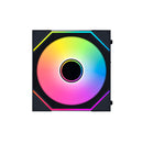 LIAN LI UNI FAN SL-INF Wireless Reverse Blade 反葉 120mm (3 in 1) Case Fan - BLACK (12RSLIN1W3B)