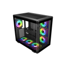 Cooler Master Elite 600 Black 黑色 全景ATX Case (E600-KGNN-S02) * 預裝7把ARGB風扇