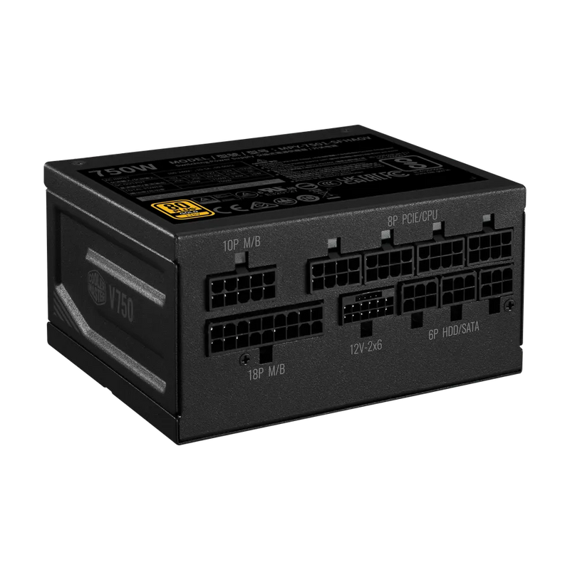 Cooler Master 750W V750 SFX GOLD ATX 3.1 80Plus Gold Full Modular Power Supply (MPY-7501-SFHAGV-3EUK)