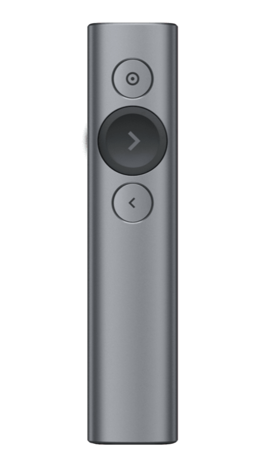 Logitech Spotlight Presentation Remote 先進無線簡報遙控器 - Texture Gray 質感灰色