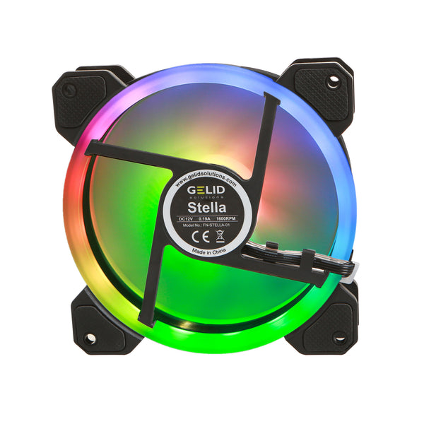 GELID Stella 12cm Dual Ring ARGB Fan