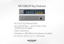 NETGEAR MS108EUP 8-port Multi-Gigabit (2.5G) Ultra60 PoE++ Ethernet Plus Switch (230W)