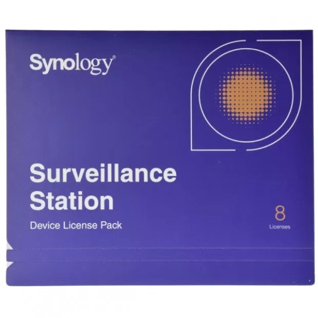 Synology 8Users Surveillance Device License Pack HD-IPCAM8 