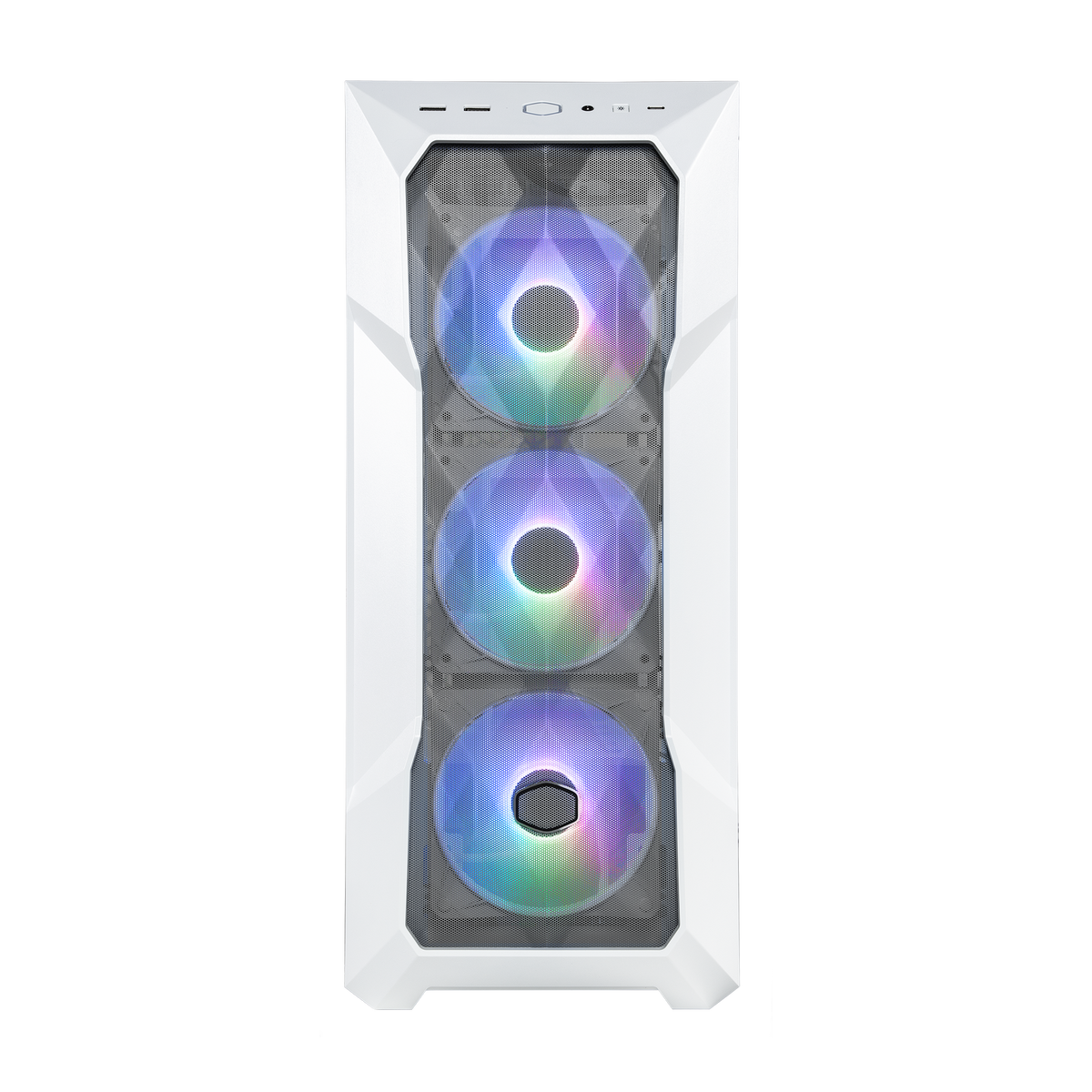 Cooler Master MasterBox TD500 Mesh V2 White 白色ARGB Tempered 